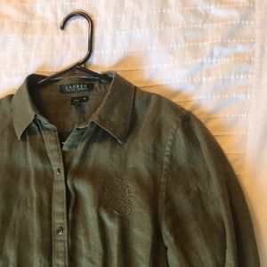 Ralph Lauren Linen Button Up
